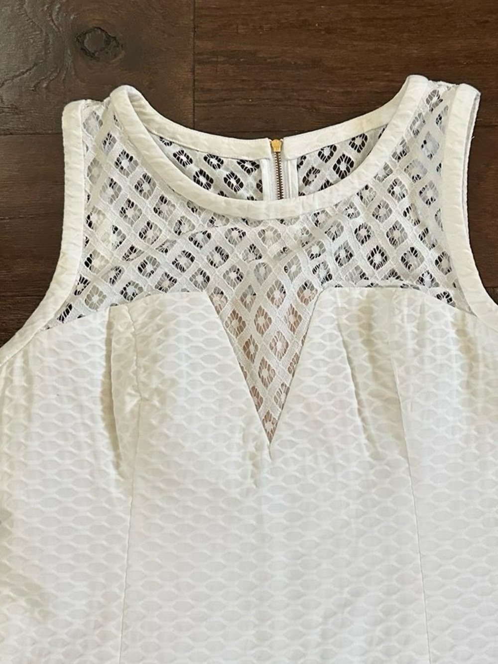 Lilly Pulitzer White Vandalia Shift Dress Size 4-NWOT - Picture 5 of 11